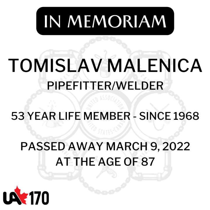 In Memoriam – Brother Tomislav Malenica