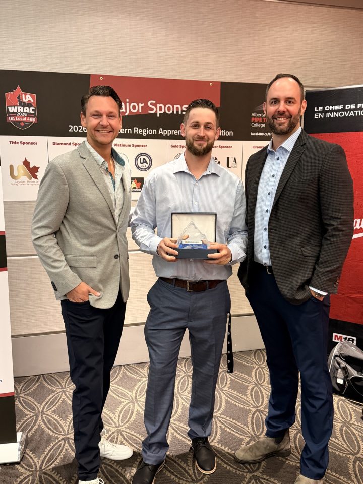 UA 170 apprentice takes Gold in Edmonton