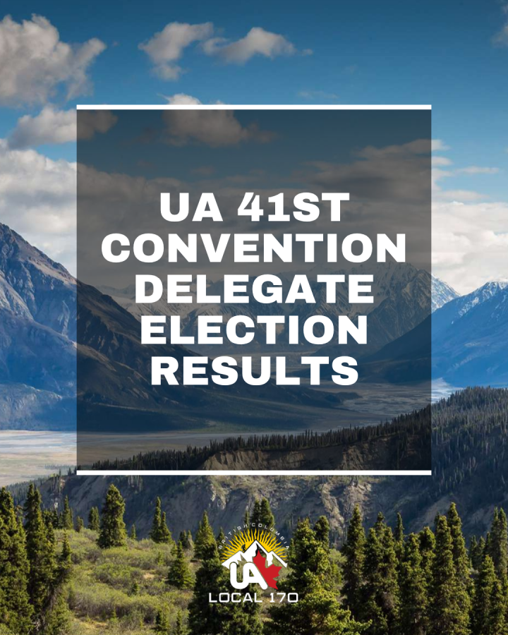 UA 41st Convention Election Results