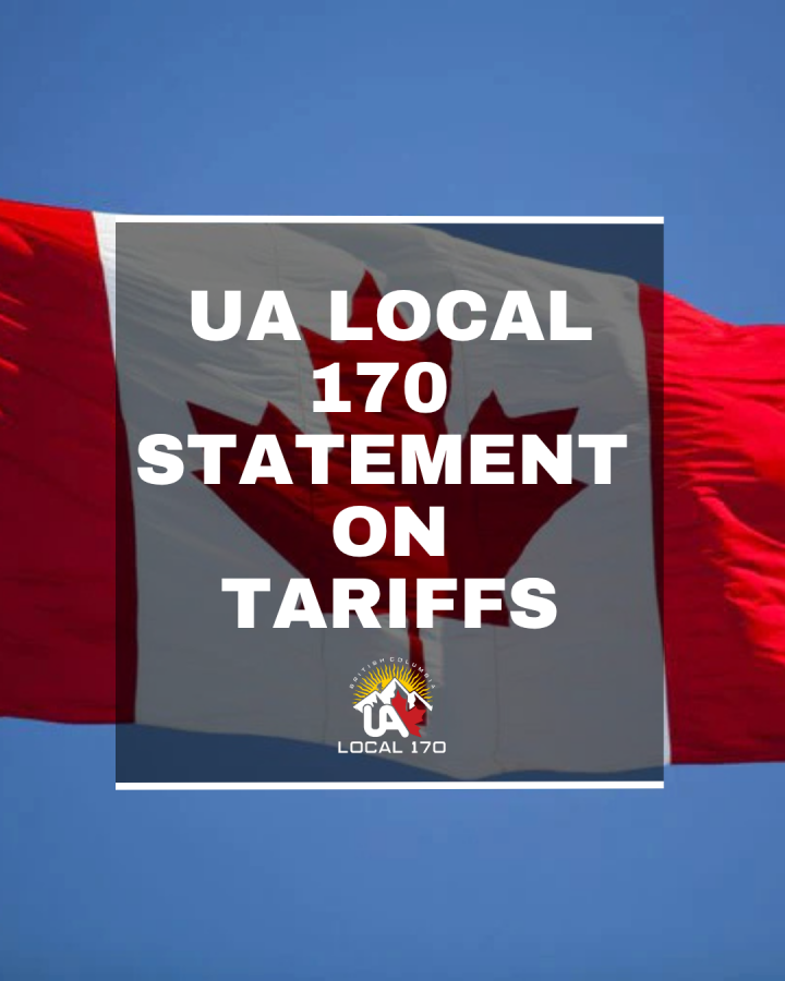 UA Local 170 Statement on Tariffs