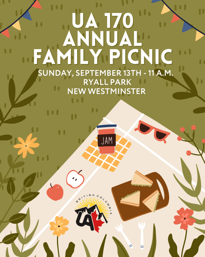 UA Local 170 Annual Picnic set for this weekend!